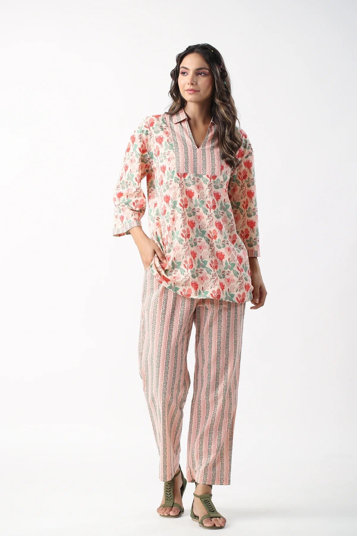 Lily Grace Cotton Loungewear Set