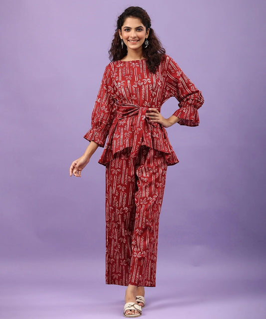 New Co Ord Sets Printed Lounge Wear Collection