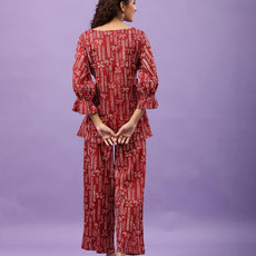 New Co Ord Sets Printed Lounge Wear Collection
