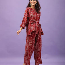 New Co Ord Sets Printed Lounge Wear Collection