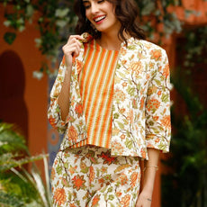 Women Floral Print 2-Piece Co-Ord Set
