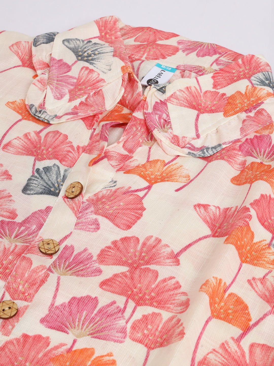 Women's Distress Print Co-Ord Set Relaxed Fit for Women