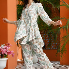 Women New Floral Printed Co ord Set