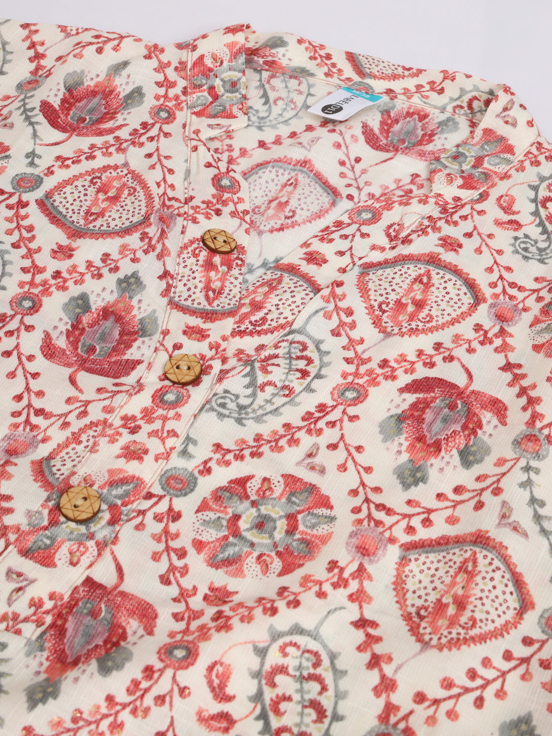 Women's Viscose Cotton Print ¾ Sleeve Top and Palazzo Set