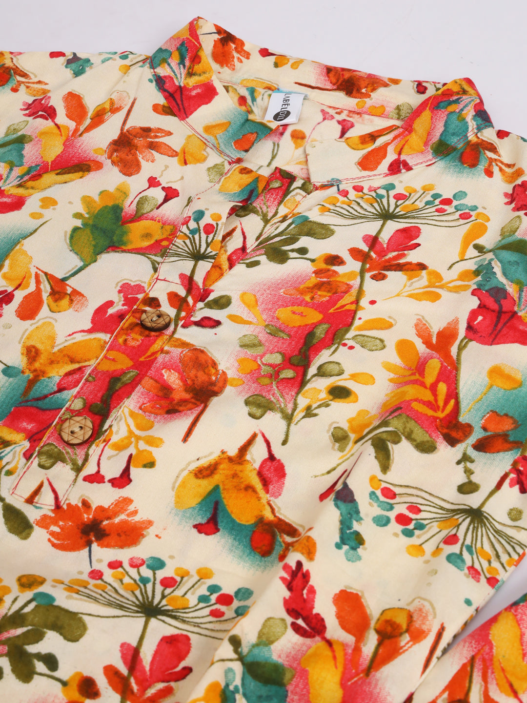 Women Floral Print Kurta & Palazzos Co-Ord Set