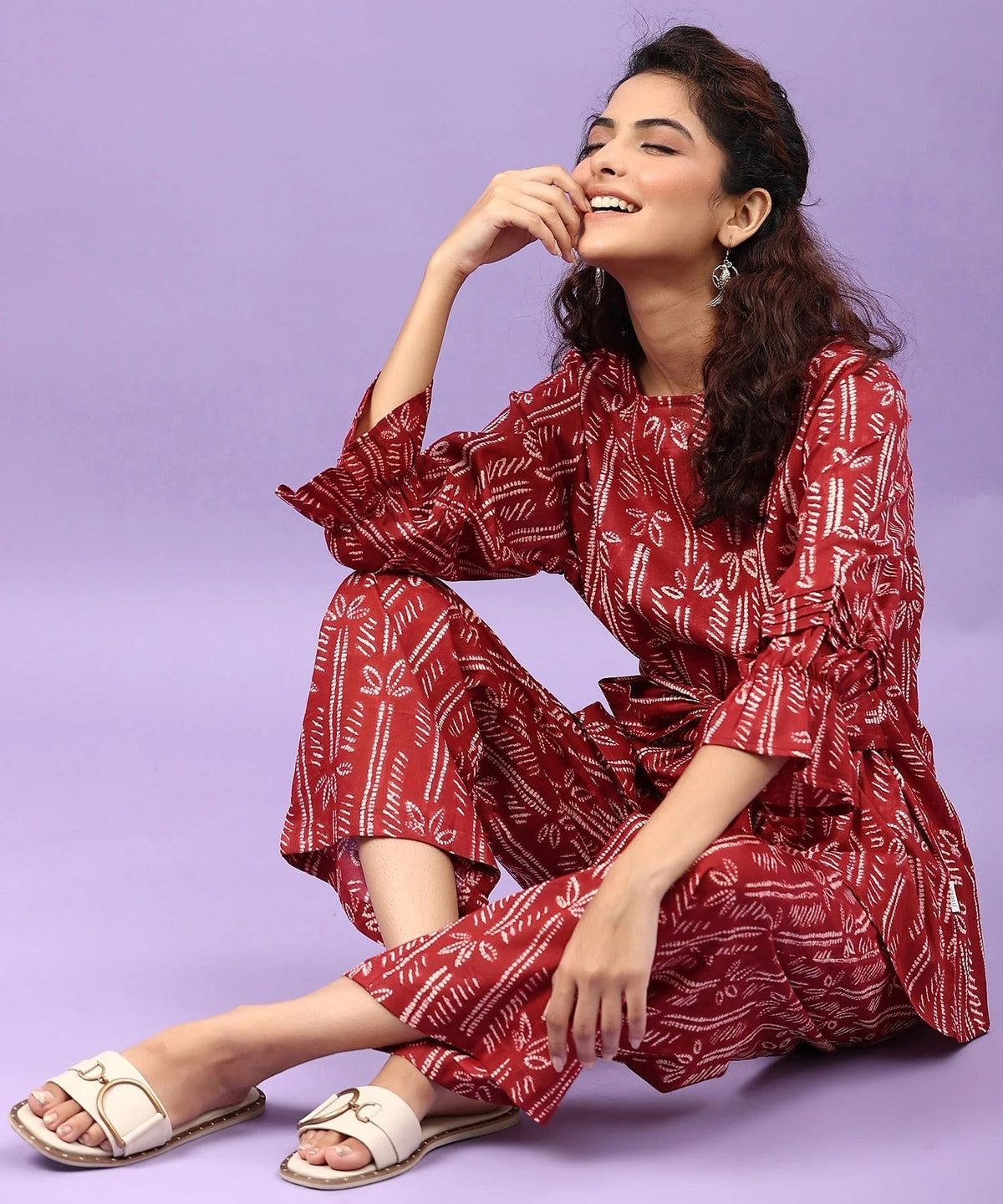 New Co Ord Sets Printed Lounge Wear Collection