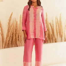 Pink Tie And Dye Co-Ord Set