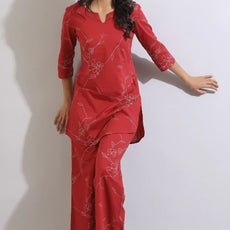 Fancy Printed Multi Color Co-Ord Set