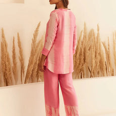 Pink Tie And Dye Co-Ord Set