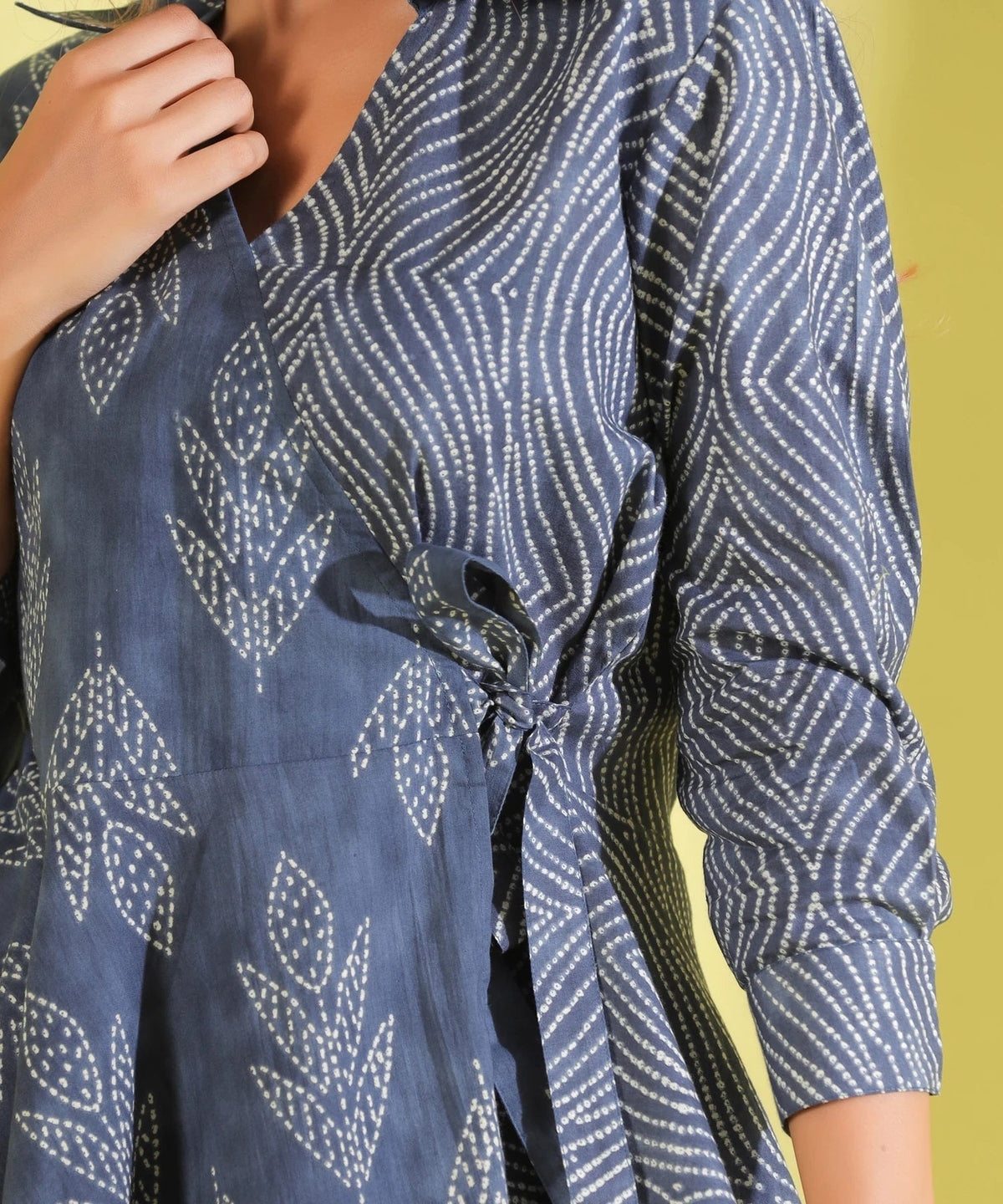 Women Cotton Blend Kurta Palazzo Set