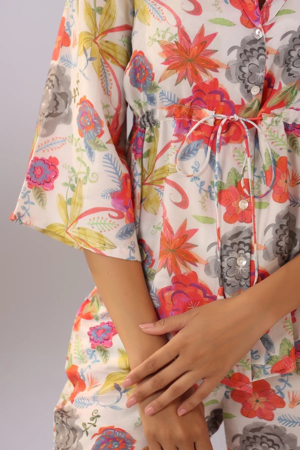Women Multi Color Floral Printed Co-Ord Sets