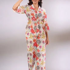 Women Multi Color Floral Printed Co-Ord Sets