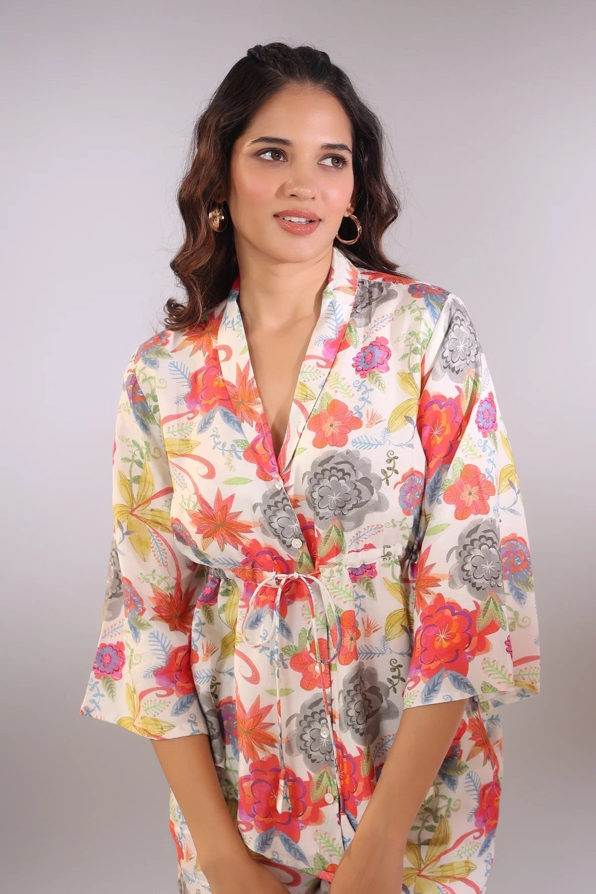Women Multi Color Floral Printed Co-Ord Sets