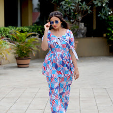Women Geometric Print Co-Ord Set