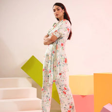 Dream Come Blue Cotton Co-Ord Set