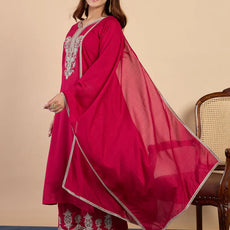 Zarika Rani Embroidred Kurta Sets with Sequins Work Women Suits