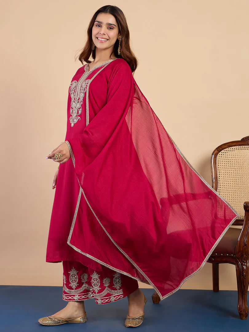 Zarika Rani Embroidred Kurta Sets with Sequins Work Women Suits