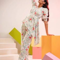 Dream Come Blue Cotton Co-Ord Set