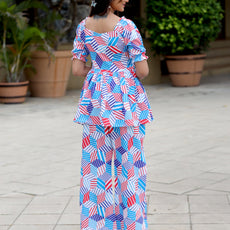 Women Geometric Print Co-Ord Set
