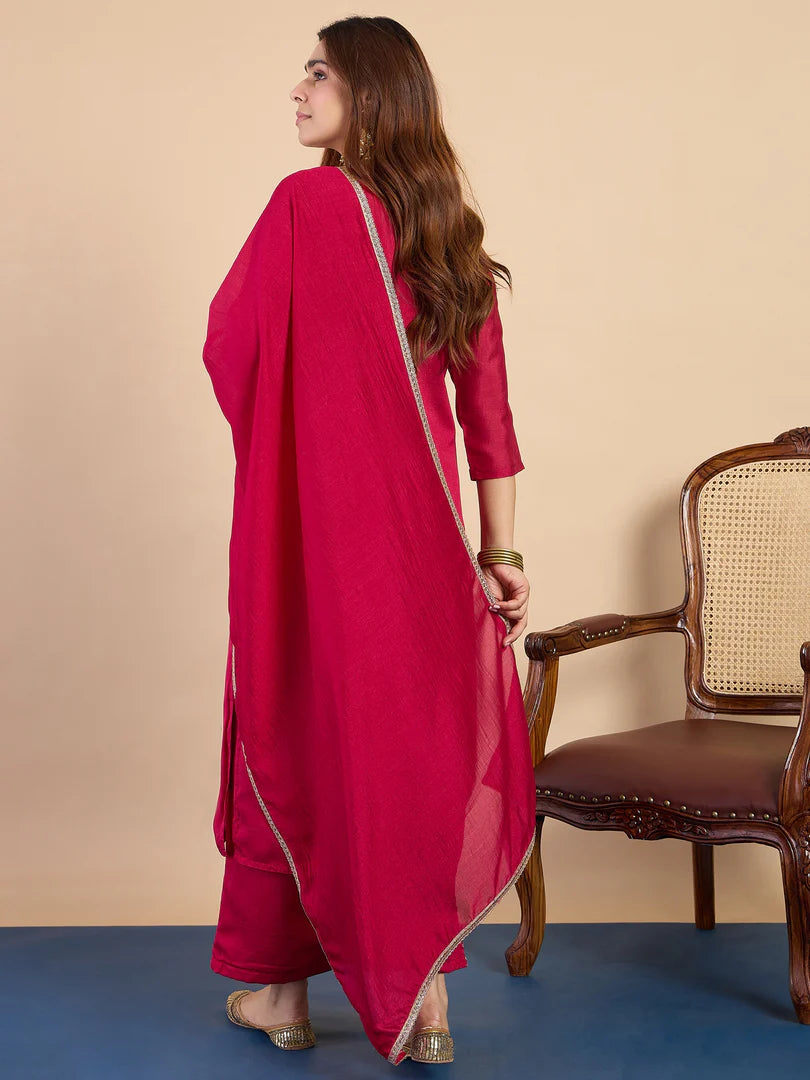 Zarika Rani Embroidred Kurta Sets with Sequins Work Women Suits
