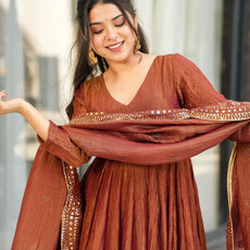 Premium Elegance Anarkali Set