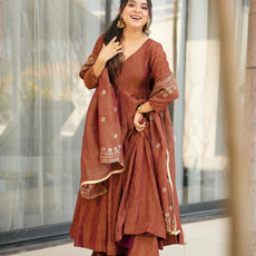 Premium Elegance Anarkali Set