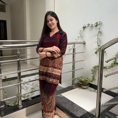 Autumnlane Multicolor Mika Printed Comfort fit Co-Ord Set