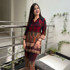 Autumnlane Multicolor Mika Printed Comfort fit Co-Ord Set