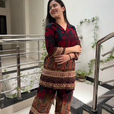 Autumnlane Multicolor Mika Printed Comfort fit Co-Ord Set