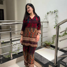 Autumnlane Multicolor Mika Printed Comfort fit Co-Ord Set