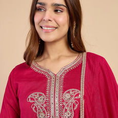 Zarika Rani Embroidred Kurta Sets with Sequins Work Women Suits