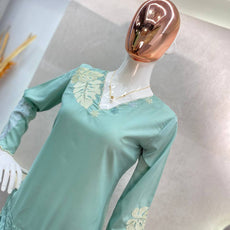 Heavy Fiyona Silk Designer Embroidery Co Ord Set