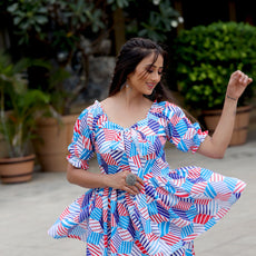 Women Geometric Print Co-Ord Set