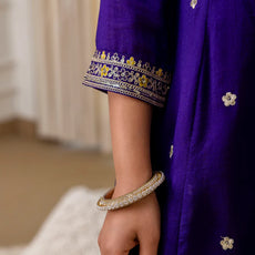 Ruhani Purple Special Designer Kurta Pant Set with Elegant Dupatta