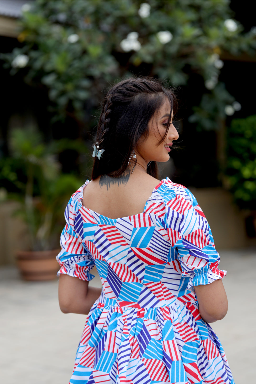 Women Geometric Print Co-Ord Set