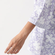 Women Cotton Blend Kurta Palazzo Set