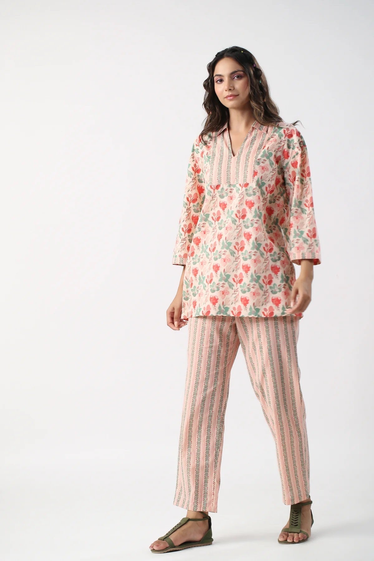 Lily Grace Cotton Loungewear Set