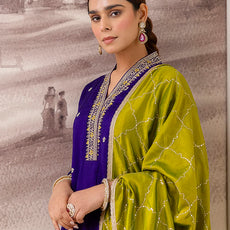 Ruhani Purple Special Designer Kurta Pant Set with Elegant Dupatta