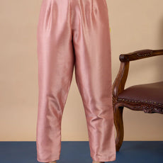 Heerika Peach Women's Designer Kurta Pant Set Premium Pattern Collection