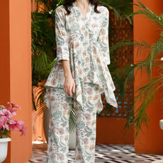 Women New Floral Printed Co ord Set