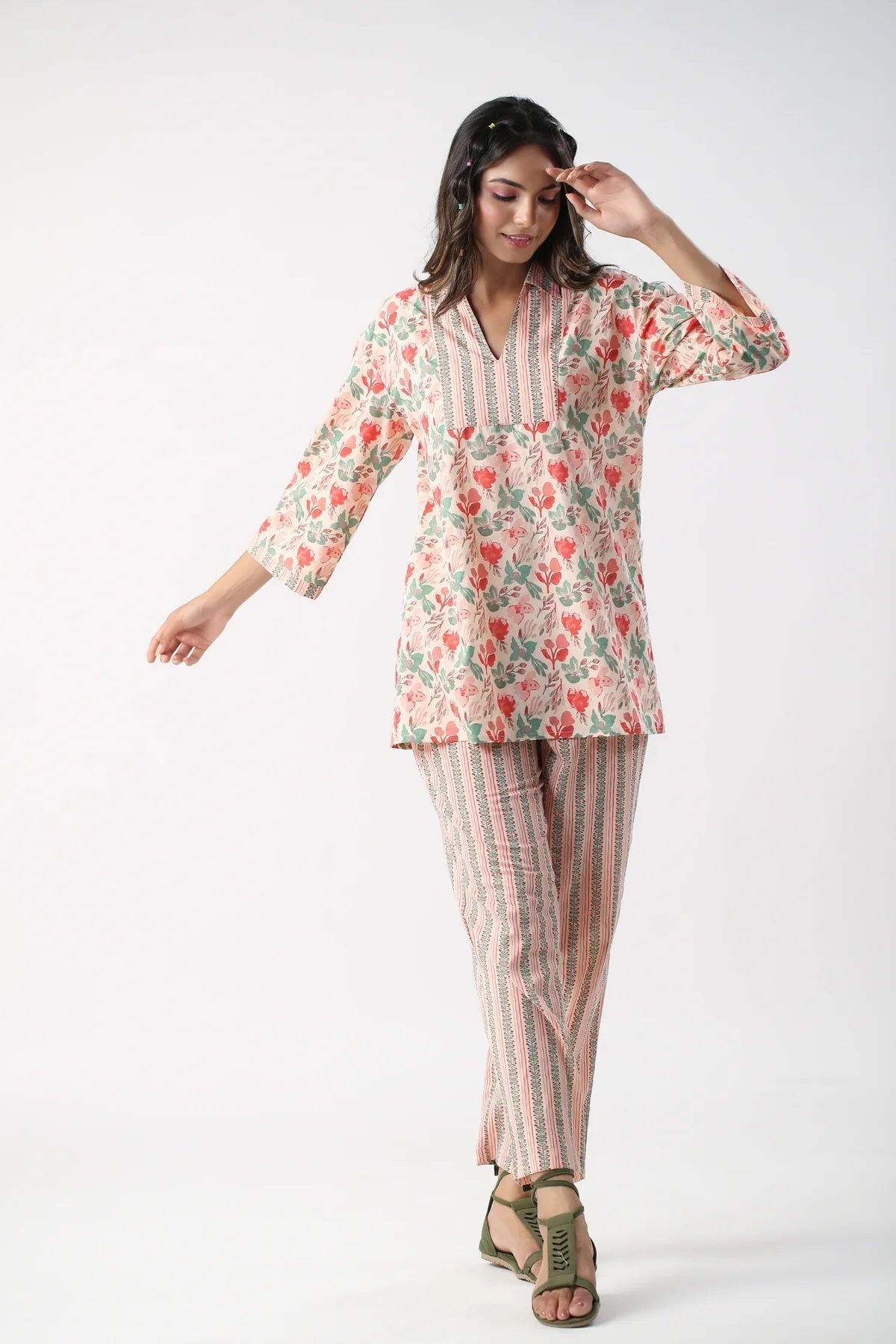 Lily Grace Cotton Loungewear Set
