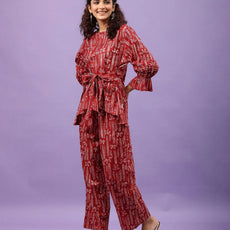 New Co Ord Sets Printed Lounge Wear Collection