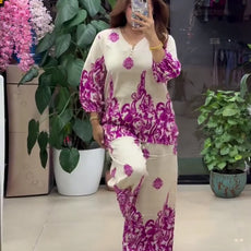 Women Stylish Pink Printed Co-ord Set