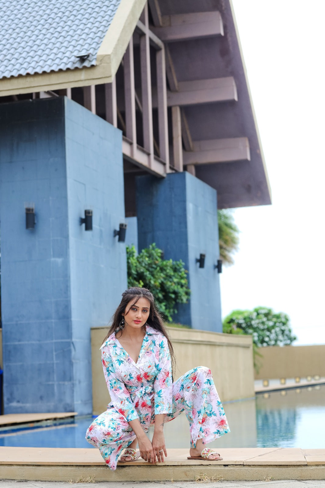 New Trends 2024 Top Plazzo Co-Ord Set